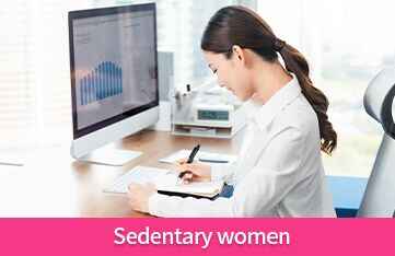 Sedentary women