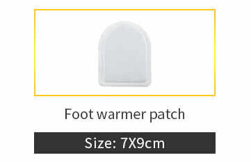 foot warmer patch
