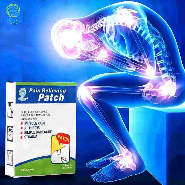 Herbal pain relief patches