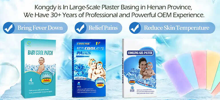 kongdymedical|Essential Steps for Cooling Gel Patch OEM Manufacturers to Meet Market Demand