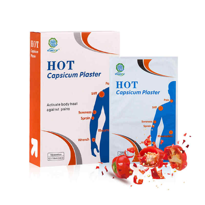 kongdymedical|Capsicum Plaster: The Natural Solution for Back, Knee, and Shoulder Pain