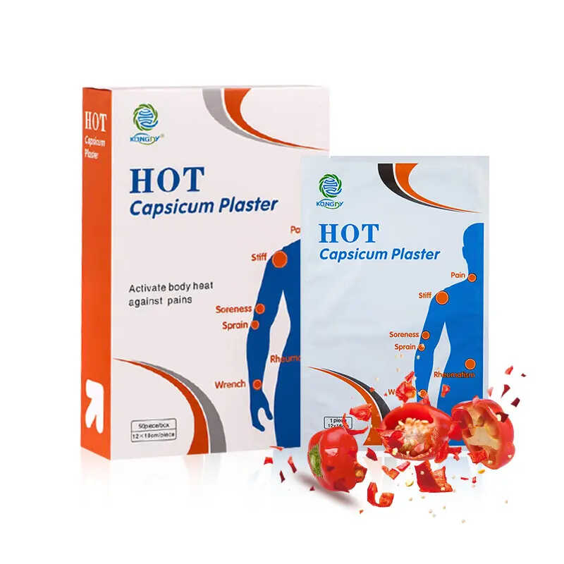 kongdymedical|Capsicum Plaster Placement for Knee Pain