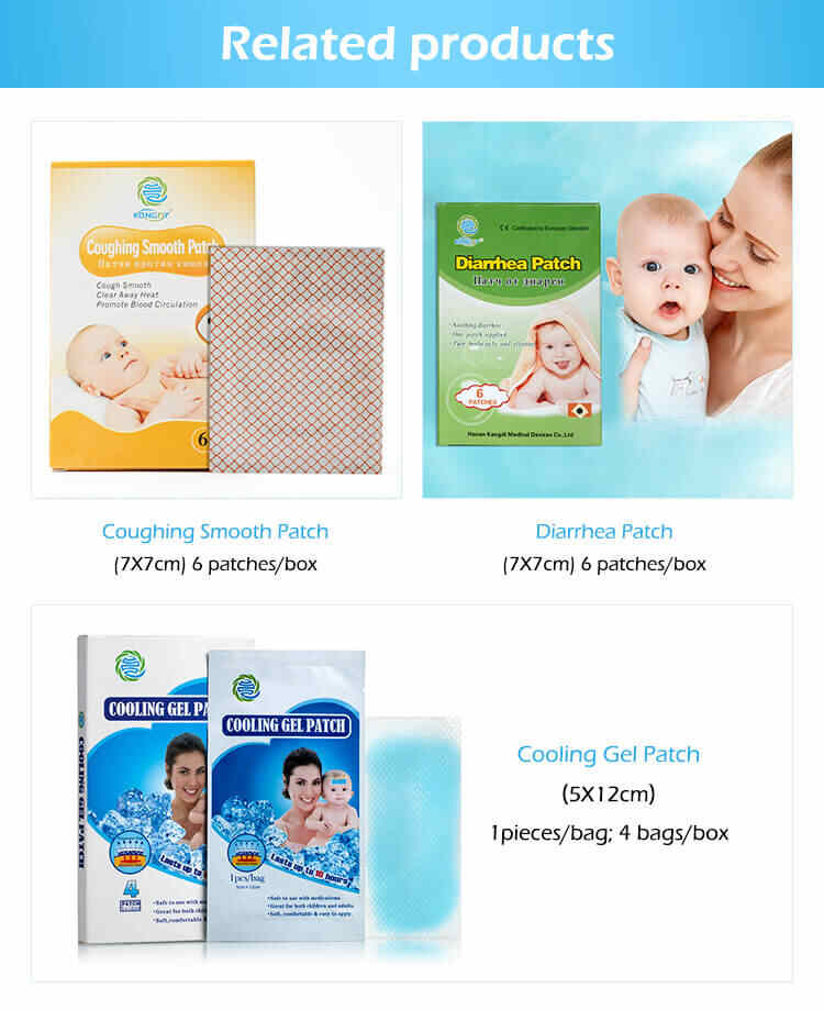 private label fever cooling patch
