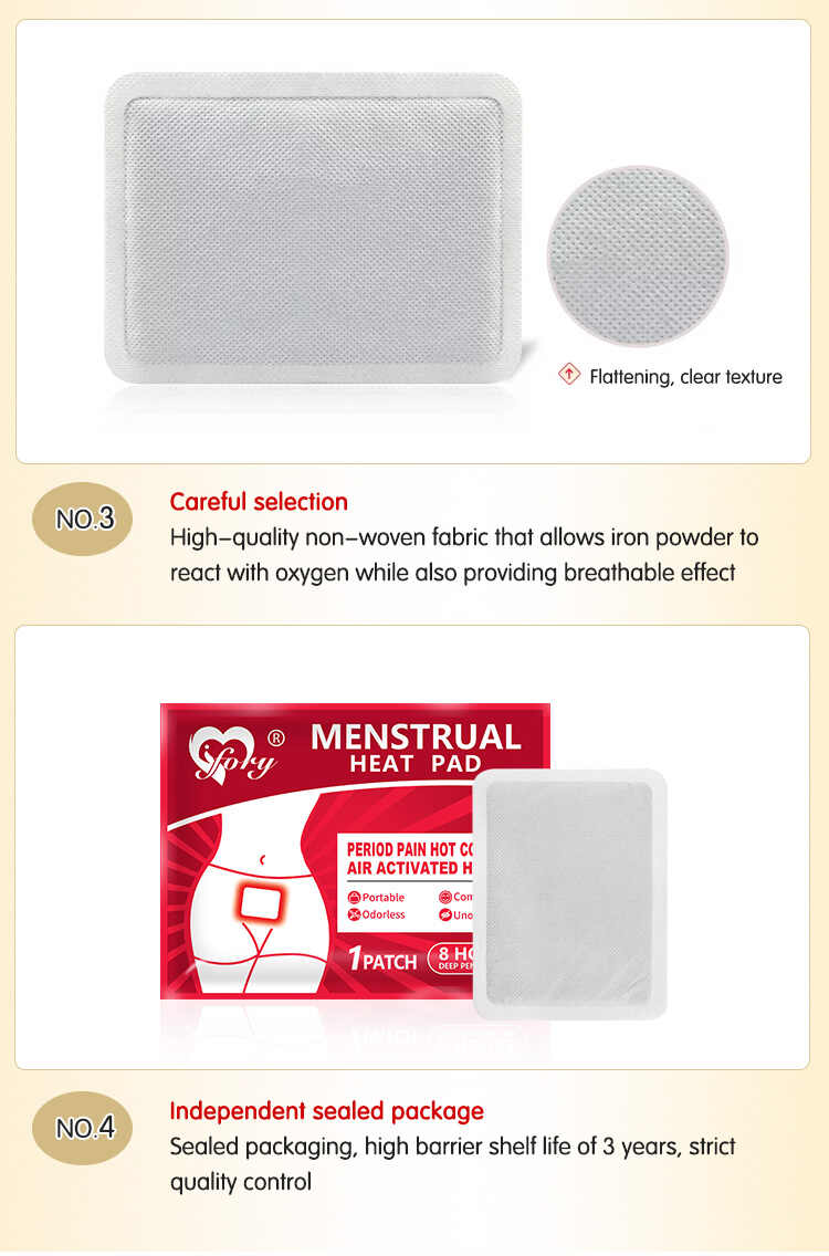 Menstrual Pain Relief Patches Manufacturer