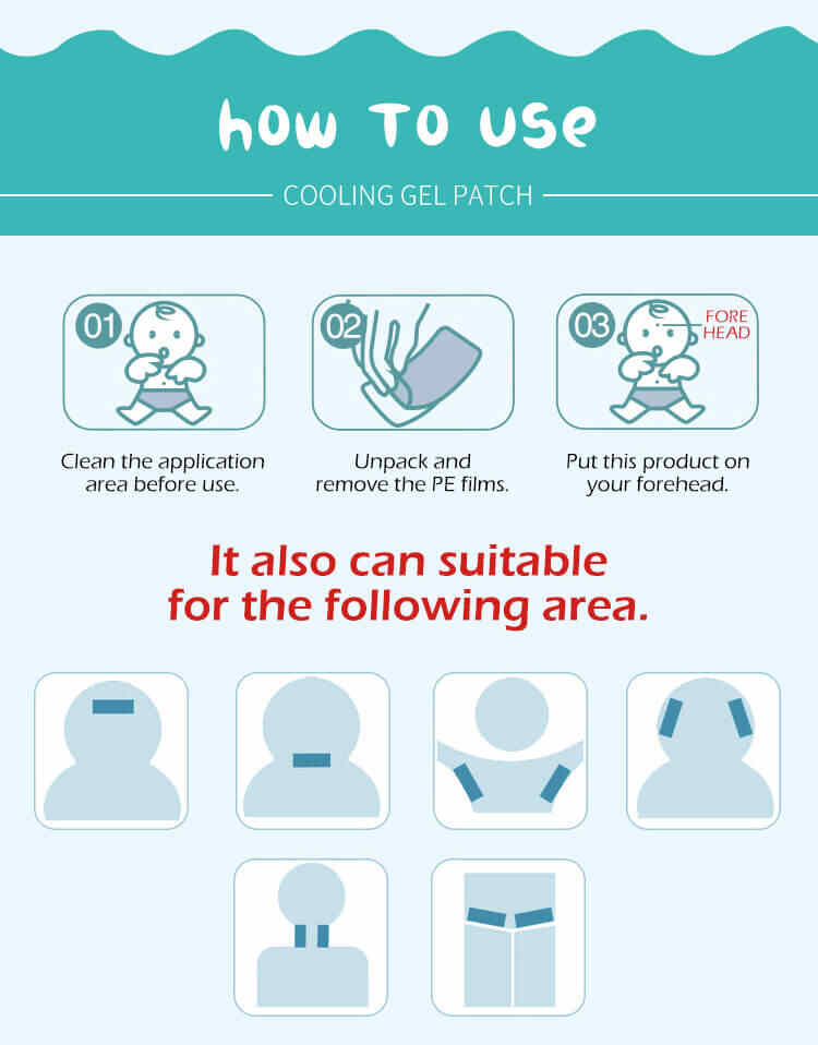 Private Label Headache Cooling Patch