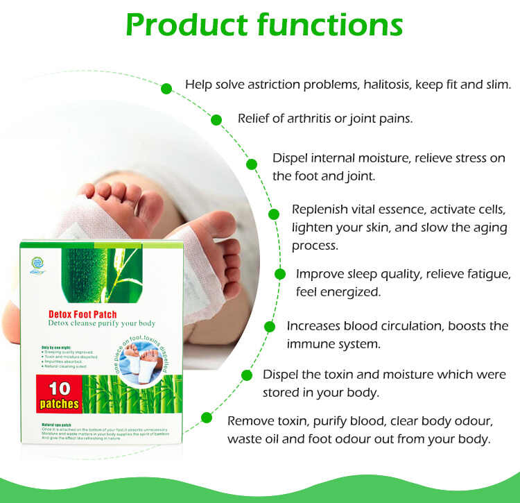 Private Label Detox Foot Pads